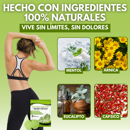 NaturalRelief™ ¡Alivio Inmediato y de forma  Natural🌿 Alivia Más por Menos 1 Pack + 1 Gratis🎁