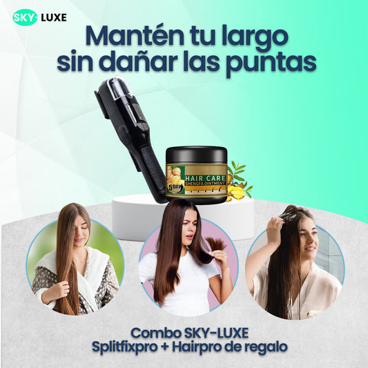 Splitfix pro ¿Lista para el cabello más espectacular de tu vida? + crema jengibre  de regalo