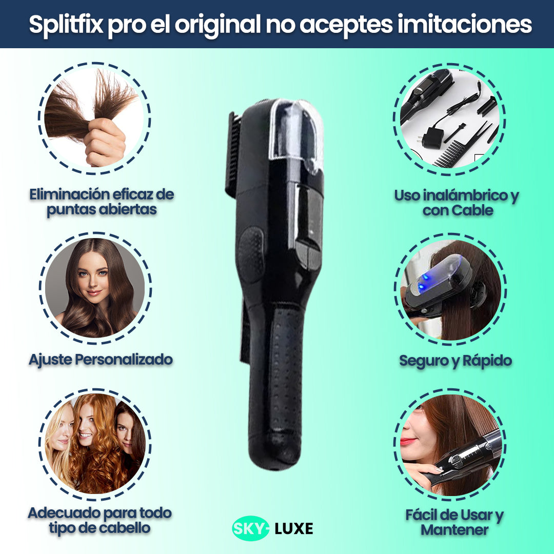 Splitfix pro ¿Lista para el cabello más espectacular de tu vida? + crema jengibre  de regalo